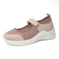 thumbnail image 3 of Chaussure de Cheville à Enfiler pour Femmes Épaisse Plateforme Baskets Tricotée Supérieure, 3 of 6