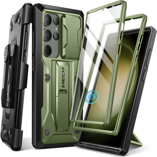 Funda de teléfono TONGATE para Samsung Galaxy S23 Ultra 6.8 pulgadas, color verde