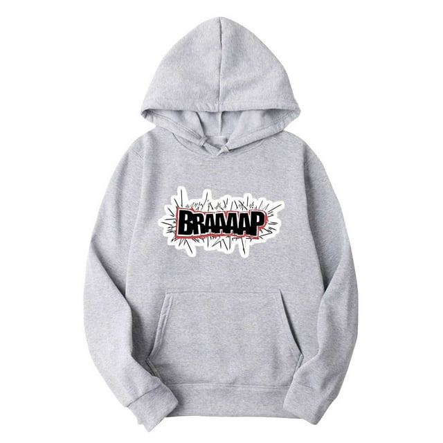 Sudadera con capucha para hombre, informal, con estampado navideño, de manga larga, tipo blusa