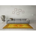 thumbnail image 3 of Ahgly Company Indoor Rectangle Persian Yellow Traditional Area Rugs, 2' x 5', 3 of 4