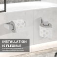 thumbnail image 6 of Dznils Wall Mounted Stainless Steel Square Toilet Paper Holder, Brushed Nickel, 6 of 9