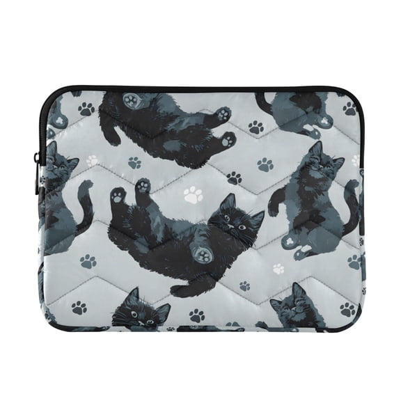 BZSMCE Multi-Layer Padded with Digital Illustration Pattern Laptop Sleeve Waterproof Shock Resistant Notebook Case for 13/14/15/16 Inch Laptops Office Slim Portable Computer Pouch