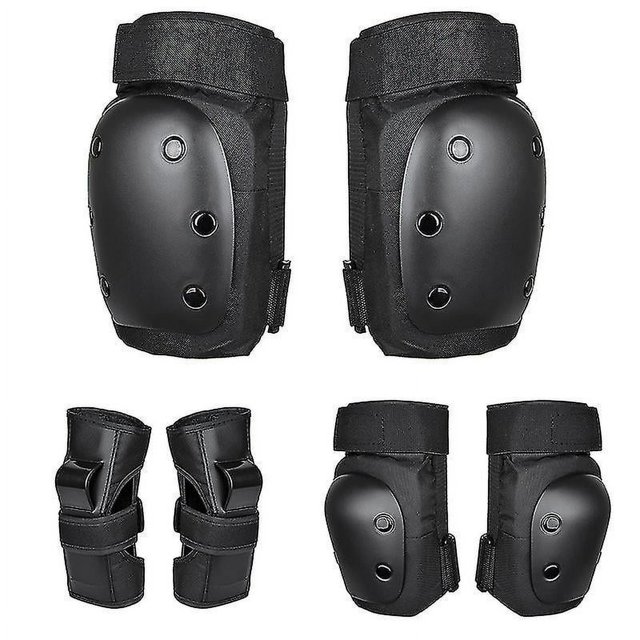 Paquete de 6 rodilleras, coderas, equipo protector para niños pequeños, conjunto para andar en bicicleta y andar en monopatín