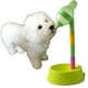 thumbnail image 1 of Dispensador de agua de pie para mascotas, cuenco de pie para perros y gatos con poste desmontable, alimentación automática de agua, altura ajustable (verde), 1 of 5