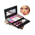 thumbnail image 1 of Fiudx Set de Maquillaje, 22 Colores de Sombras de Ojos, Rubor y Polvos, 6 Tonos de Labial, Kit de Belleza Completo, Looks Diarios Versátiles, Apto para Todo Tipo de Piel, Incluye Borla y Brochas, Set, 1 of 6