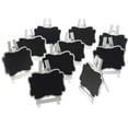 thumbnail image 1 of Chalkboard Wooden Scalloped with Stand, 4-inch, 10-Piece, 1 of 1