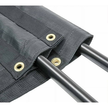 6' x 8' Dump Truck Vinyl Coated Mesh Tarps Cover with 6 Inch 10oz Double Pocket