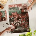 thumbnail image 4 of Lantern Press 1000 Piece Jigsaw Puzzle, Oregon, Smokey Bear and Woodland Creatures, Only You Can Prevent Wildfires, 4 of 5