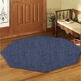 thumbnail image 2 of Home Queen Color World Collection Pet Friendly Indoor Outdoor Area Rug Violet - 7' Octagon, 2 of 5