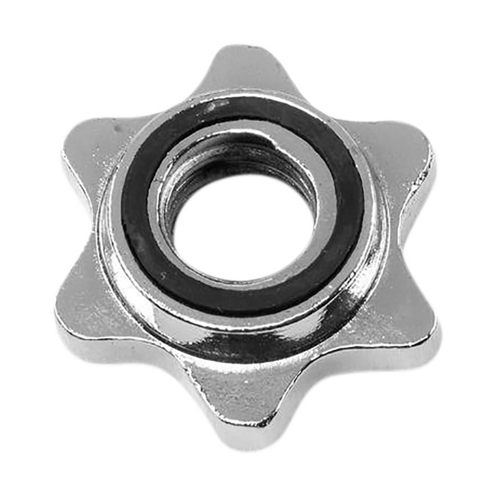 Bowake 2pcs Spinlock Collars Dumbbell Screw Clamps Dumbbell Bar