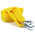 thumbnail image 2 of 4M Heavy Duty 5 Ton Car Tow Cable Towing Pull Rope Strap Hooks Van Road Recovery Off-Road ,Easy to Use, 2 of 6