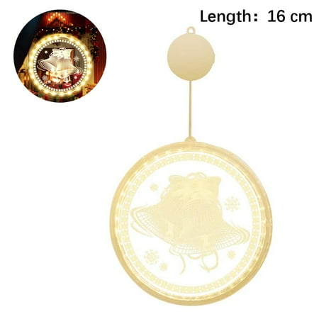 

Christmas Decorative String Lights for Windows Christmas Acrylic LED Night Lights for Kids Christmas Birthday Gifts Home Decoration Windows Pathway Patio Bedroom