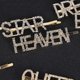 thumbnail image 2 of English Words Barrettes Alphabet Hairpin for Decoration 14Pcs Golden Hairpins, 2 of 2