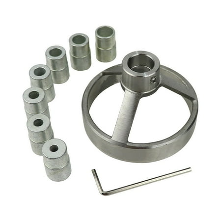 

YeccYuly Drill Guide Locator Set 5/8/9/16Pcs Straight Hole Puncher Drill Guide Locator Jig Bushings Woodwork Tool