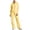 Yellow, variant on JFOPQVSM Women's Sweatsuits 2 Piece Outfits Lounge Sets Cozy Airport Outfits Casual Sweat Sets for Fall and Winter Pullover and Baggy Sweatpants with Pockets