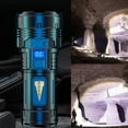 thumbnail image 1 of Dvkptbk Flashlight Outdoor Strong Light Flashlight Super Bright Long Range Multi Range Dimming Long Range Type-C Rechargeable Flashlight Camping Essentials, 1 of 9