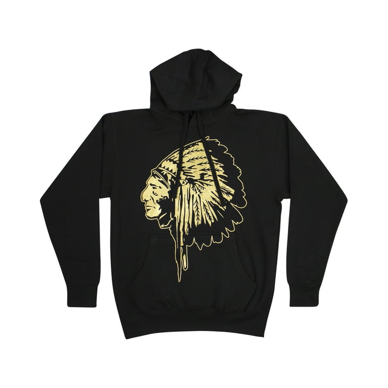 ShirtBANC Apache Metallic Gold Hoodie Sweatshirt Native American Pride Hoodie Walmart