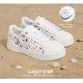 thumbnail image 3 of LUCKY STEP Womens Printed Fashion Sneakers Non Slip Comfortable Casual Shoes,Butterfly, 3 of 11