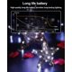 thumbnail image 3 of Fairy Lights HOBAYS, paquete de 20 unidades, funciona con pilas de 1 m y 20 LED, color blanco frío, 3 of 5