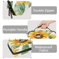 thumbnail image 4 of Herdesigns Sunflower Watercolor Flowers Carrying Case for Nintendo Switch 2 with 20 Game Card Slots, Portable Travel Carry Case for Accessories and Console, 4 of 8