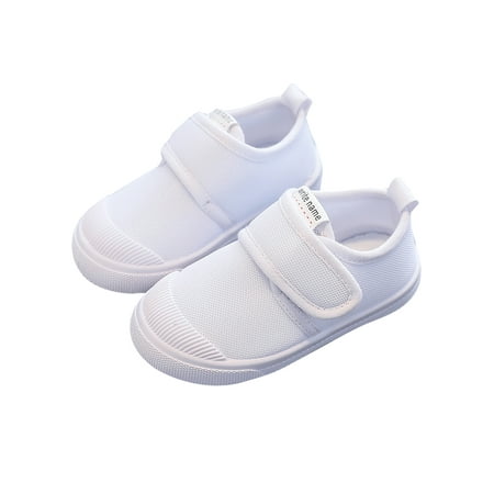 

SIMANLAN Unisex Sneakers Lace Up Flats Slip On Canvas Sneaker School Low Top Athletic Shoes Walking Comfort Casual Shoe Mesh Magnetic White 11C