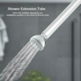thumbnail image 5 of AFQH 4inch Stainless Steel Shower Extension Round Tube With Chrome Plating, 5 of 10