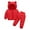 Red, variant on Diufon Baby Boy Girl Snowsuit Toddler Kids Long Sleeve Hooded Coat and Pants Fall Winter Warm Outdoor Outfits