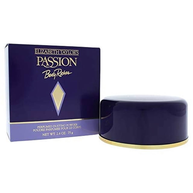 Polvo perfumado Elizabeth Taylor Passion 75 ml para mujer
