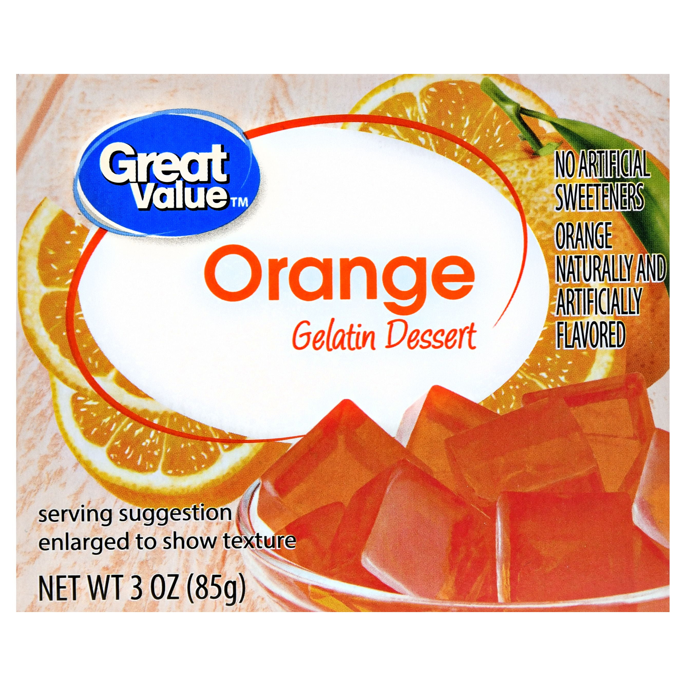 orange gelatin dessert orange gelatin dessert