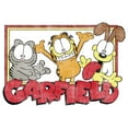 thumbnail image 2 of Boy's Garfield Distressed Friends Squad  Graphic T-Shirt, 2 of 4