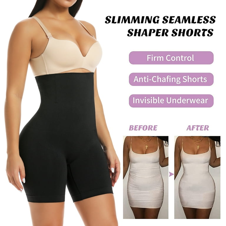Tummy Control Shapewear Shorts for Women High Waisted Body Shaper Panties  Slip Shorts Under Dresses Thigh Slimmer