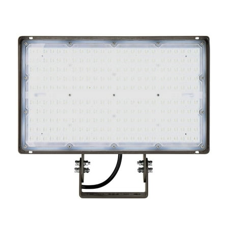 

Chiuer 200W LED Outdoor Flood Lights Yoke Mount 4000K 27000LM 120-277V Dim