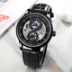 thumbnail image 5 of Reloj mecánico automático para hombres huecos con correa de cuero Reloj de pulsera de moda 3ATM MABOTO Mirar, 5 of 7
