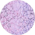 thumbnail image 1 of Ahgly Company Indoor Round Patterned Tyrian Purple Area Rugs, 8' Round, 1 of 6