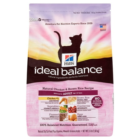 Hill S Ideal Balance Natural Chicken Adult Dry Cat Food Hill S Ideal Balance Natural Chicken Adult Dry Cat Food