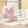 thumbnail image 2 of YFYDS Rechargeable Manicure Machine Small Nail Baking Lamp, Phototherapy Lamp for Nail Care, LED Lamp for Professional Manicure at Home Clearance Sales Today Deals Prime, 2 of 5