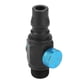 thumbnail image 4 of Embellecedor de la cubierta del anillo del volante del coche para Octavia A7 A5 Rapid Fabia Superb 2012-2016 azul Jadeshay A, 4 of 8