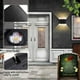 thumbnail image 2 of Aplique de pared LED moderno JAMW impermeable de aluminio 8 W blanco cálido, 2 of 5