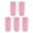 Pink, variant on Homerr Silicone Bottle Cover 5Pcs Bottle Cover Reusable Stretchable Silicone Bottle Protector Leak-proof Bottle Holder for Travel Essentials Leak-proof Toiletry Cover