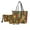 Abstract Geometric, variant on ZUXONGSY Owl Book Floral Print Handbag with Practicality Makeup Bag Wallet for Women PU Leather Top Handle Satchel Set with Casual Makeup Pouch Slim Wallet for Workout Dating