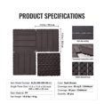 thumbnail image 6 of KFFKFF Click-Together Deck Tiles, Set of 36, 12"x12" Covering 36 sq. ft, Durable Plastic Outdoor Ground Cover, Suitable for All Climates, Ideal for Patio, Porch, Poolside, Balcony, Backyard, 6 of 9