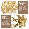 thumbnail image 4 of WRITWAA 100Pcs Beads Caps Jewelry Making Golden Copper, 4 of 6