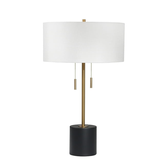 Sagebrook Home Metal 24" Stick Table Lamp, Gold