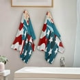 thumbnail image 4 of Angry Uncle Sam Finger Hand Towels, USA Stars and Stripes Flag Kitchen Towel Ultra Soft and Absorbent,Decorative Fingertip Face Towel for Bathroom Hotel, 2 PCS, 28.3"x 14.4", 4 of 5