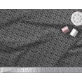 thumbnail image 3 of Soimoi Black Cotton Poplin Fabric Small Circle Geometric Print Sewing Fabric Yard 42 Inch Wide, 3 of 3