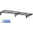Garage Storage Shelving Wall Mounted, 2x5.5Ft, Loads 200 lbs Heavy Duty