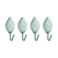 thumbnail image 3 of Nkmbld Large Adhesive Hooks for Hanging Heavy Duty, Leaf Non-Marking Hooks No-Hole Kitchen Bathroom Wall Towel Hooks, Works on Ceramic, Marble, Glass, Metal, 3 of 7