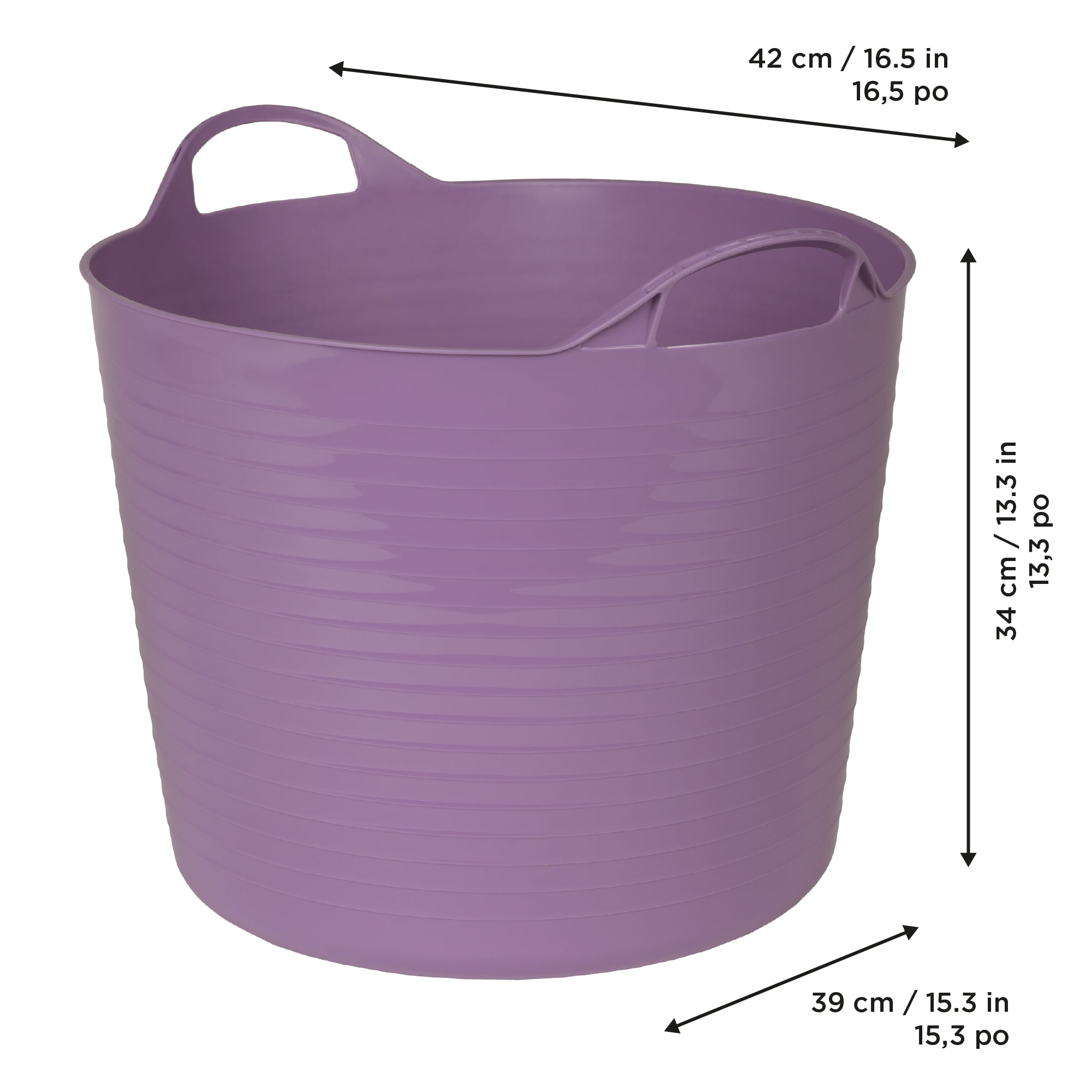 Neatfreak Kids bac flexible avec poignées, Panier de rangement en plastique