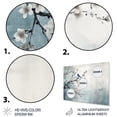 thumbnail image 3 of Designart "Sumi Bird Asian Painting XII" Asian Metal Wall Art, 3 of 5