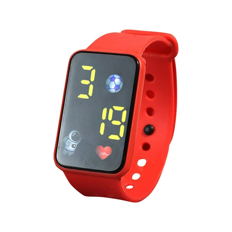 Red kids smart watch on sale